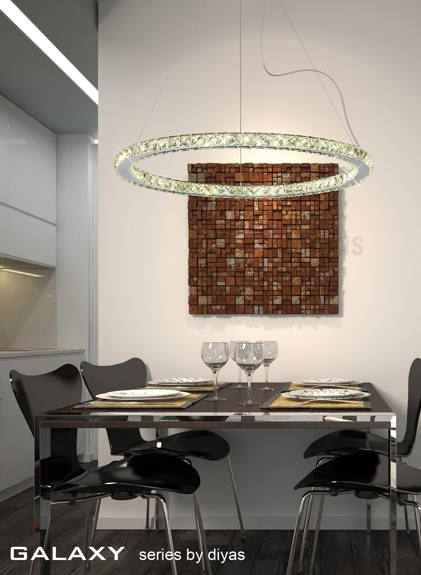 Galaxy Crystal Ceiling Lights Diyas Single Crystal Pendants Galaxy Crystal Ceiling Lights Diyas Single Crystal Pendants